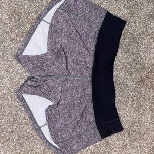 Lululemon Speed Up Shorts — Grey